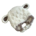 thumbnail image 3 of Gymnture Winter Lamb Plush Earflap Hat for Boys, 3 of 10