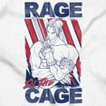 thumbnail image 2 of Street Fighter Vega Rage Cage USA Men Big & Tall Graphic Hoodie Brisco Brands 5X, 2 of 5