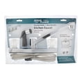 thumbnail image 2 of AquaPlumb 1551015 Two Handle Plastic Kitchen Faucet with Sprayer, 2 of 3