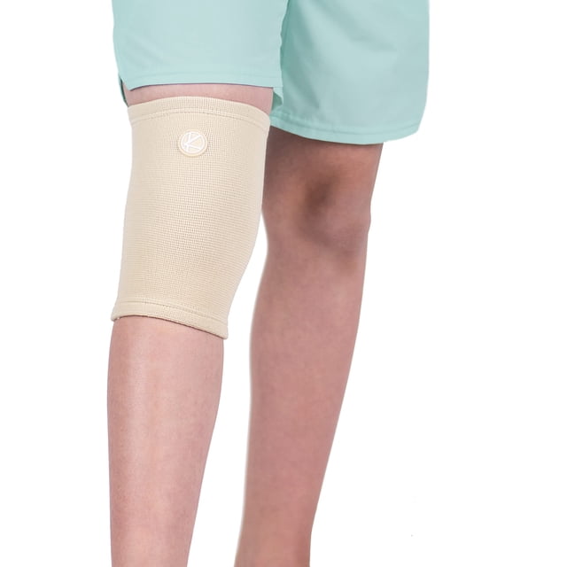 Rodillera infantil KARM Youth Compression Beige