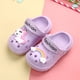 thumbnail image 1 of Zapatos con agujeros para niños de Disney, zapatillas de interior para bebés con dibujos animados para niños, sandalias congeladas de princesa para niñas, plantilla 160 de 15,8 cm Gao Jinjia LED, 1 of 2