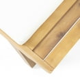 thumbnail image 3 of Sudbury Acacia Wood Outdoor Club Chairs with Cushions, Teak, White, 3 of 7