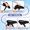 thumbnail image 4 of Funda acolchada de gel para asiento de bicicleta TASZOOS, impermeable, 4 of 6