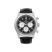 New Breitling Navitimer Aviator 8 Steel Black Dial Automatic Watch AB0117131B1