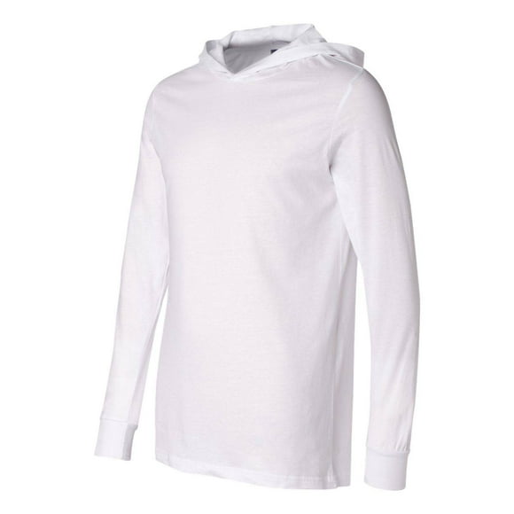 Canvas Unisex 4.2 oz. Sudadera con capucha de manga larga, blanco 2x-grande Canvas Chaqueta