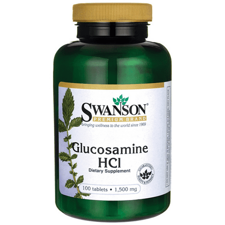 Swanson Glucosamine Hcl 1,500 mg 100 Tabs