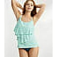 thumbnail image 2 of Siren Aura Ruffle Underwire Tankini Top Swimsuit, 2 of 5
