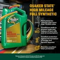 thumbnail image 4 of Quaker State Full Synthetic High Mileage 0W-20 Motor Oil, 5 Quart, 4 of 8