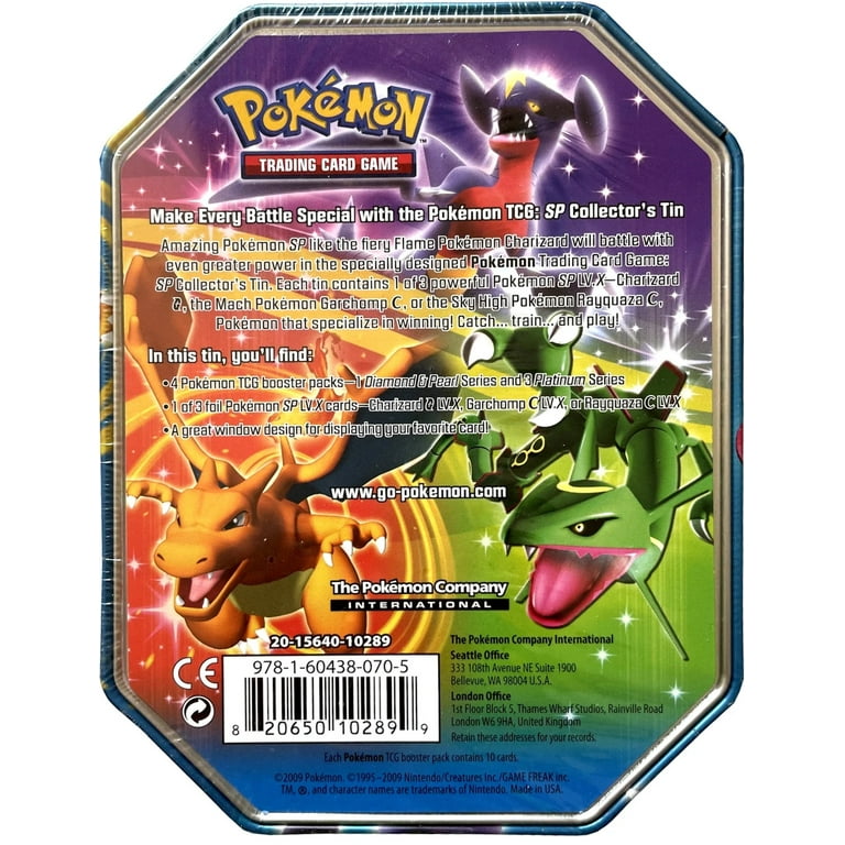 Pokemon Card 2009 Garchomp C Lv.X Collector's Tin Sealed Diamond Pearl  Platinum