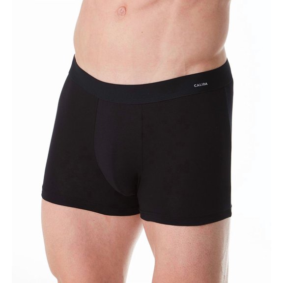Men's Calida 25390 Cotton Code Trunk (Black 2XL)