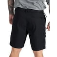 thumbnail image 3 of Realtree Men's Hybrid Fishing Shorts, Athletic Performance Short Pants in Black, Sizes S-3XL, 3 of 8