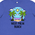thumbnail image 4 of Inktastic Summer Vacation in West Palm Beach Youth T-Shirt, 4 of 5