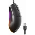 thumbnail image 1 of SteelSeries Rival 3 Gen 2 Gaming Mouse – Brand new | 8500 DPI TrueMove Core Optical Sensor | 60 Million Click Durability | Low Latency | 77g Lightweight | 100% PTFE Feet | RGB | Black, 1 of 7