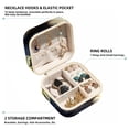 thumbnail image 2 of Raccoon Jewelry Display and Organizer: Portable Square Travel Case for Rings, Earrings, Necklaces, Bracelets - Suitable for Girls and Women, 2 of 6