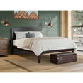 thumbnail image 2 of Warren, Solid Wood Platform Bed, Full, Espresso, 2 of 5