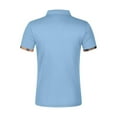 thumbnail image 3 of Men's Shirt for Spring and Autumn Comfortable Casual Button-Down Solid Color Short Sleeve Garment, 3 of 7