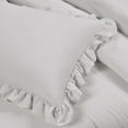 thumbnail image 5 of Lush Decor Reyna Textured Ruffle Detail Daybed Cover, 68"x92", Light Gray, 6-Pc Set, 5 of 11