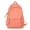 Orange, variant on School Starts Season Fashion Women Girls Student Zipper School Bag Nylon Travel High Capacity Backpack Backpack for Men Work Bag Clear Backpack for Men Backpack with Lunch Compartment Backpack with