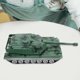 thumbnail image 5 of Modelo de tanque, torreta giratoria, simulación de tanque, juguete de guerra, decoración de escritorio, 5 of 8