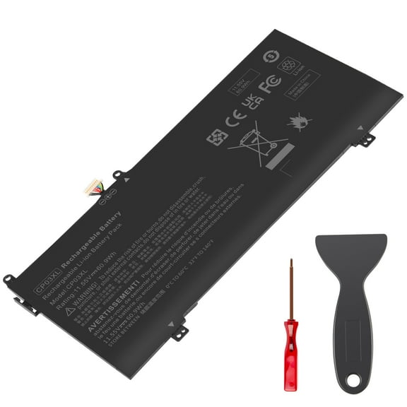 CP03XL Battery Replacement for HP Spectre X360 Convertible 13-ae000 13-ae0xx 13-ae006no 13-ae001ng 13-ae049ng 13-ae013dx ae011dx 13t-ae000 13t-ae012dx 929066-421 929072-855 11.55V 60.9Wh 5275mAh