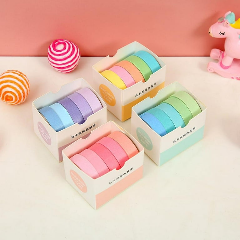 Basic Color Washi Tape 8 Roll Sets