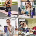 thumbnail image 5 of 1pc Christianity 40oz Tumbler with Straw & Handle - Insulated Stainless Steel Cup | Holiday Gift for Man Women (Christmas, Valentine's, Birthday), 5 of 5