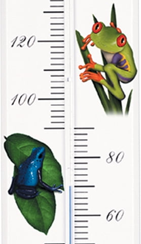 French Enamel Style Outdoor Thermometer Frogs