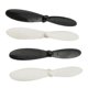 thumbnail image 4 of 20pcs Propellers Airscrew Replace For Hubsan X4 H107 Accessory Black+white, 4 of 5