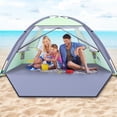 thumbnail image 1 of Carpa de playa Happy Travel Sun Shelter UPF 50+ UV para 3 a 8 personas, 1 of 7