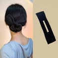 thumbnail image 3 of 3 piezas para hacer moños en el pelo, diadema DIY para torcer el pelo, moldeador de moños para niñas y mujeres, 3 of 5