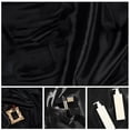 thumbnail image 3 of Photo Props in Mercerized Fabric Table Photography Backdrops Non-reflective Silk Black, 3 of 10