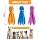 thumbnail image 5 of Juguetes de pulpo para perros grandes CHAO, masticadores agresivos, interactivos y arrugados, 3 piezas, 5 of 5