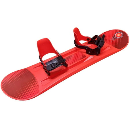 Grizzly Snow 95cm Deluxe Kid's Beginner Red Snowboard