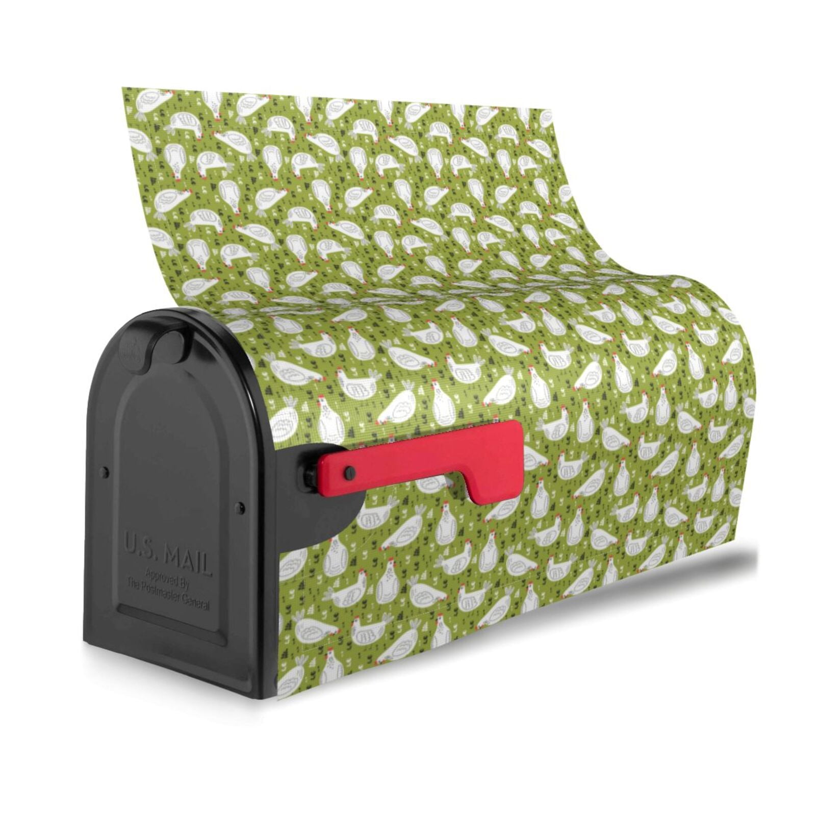 Kdxio Magnetic Mailbox Cover 21x18 in Mailbox Cover Outdoor Decoration Holiday Mailbox Covers for Home Garden Yard-21x18 in