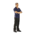 thumbnail image 3 of Modelos en miniatura de personas 1/64 Miniatura Racing Car Scene Personaje Película Figura Modelo Azul Oscuro Azul oscuro Magideal Modelos en miniatura de personas, 3 of 7