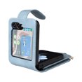 thumbnail image 6 of for Samsung Galaxy Z Flip 5 Multifunctional Case Wallet with Card Slots, Premium Soft PU Leather Zipper Folio Flip with Crossbody Strap Zipper Phone Cover for Samsung Galaxy Z Flip 5, Blue, 6 of 13