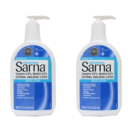 Sarna Anti-Itch Lotion Original 7.50 oz (Pack of 2)