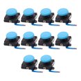 thumbnail image 1 of 10Pcs Analog Joystick with Thumbstick Grips Sensor Parts Button Thumbs Sticks Sensor Left Handle Joycon Controller Kit Professionals Blue, 1 of 9