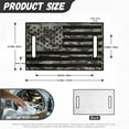 thumbnail image 6 of Binienty American Flag Golf Cart Seat Blanket Ezgo Club Car Golf Cart Towel Seat Cover With Pockets 2 Passenger Anti-Slip Easy to Install Golfcart Front Seats Protector 52x32 Inch, 6 of 6