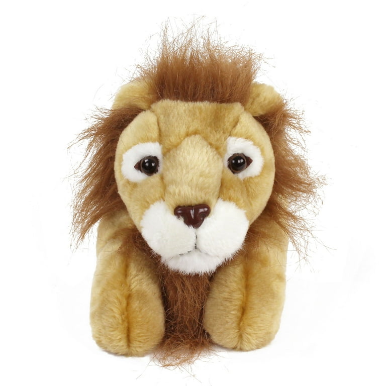 Lion Slippers Plush Cat Slippers Adult One Size by Everberry