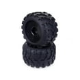 thumbnail image 1 of 2 Pcs Pneus de Course Télécommandés 1/8 Pneus Durables pour Voiture de Sport Extérieure, 1 of 5