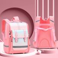 thumbnail image 3 of Fgnfyis Backpack for Kids Lightweight Ergonomic British Style High Capacity Back Padding Daypack Suitable Primary Students School Backpack Pink, 3 of 3