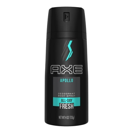 (2 pack) AXE Apollo Body Spray for Men, 4 oz