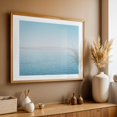 thumbnail image 5 of Blue Salton Sea - California Photography Ocean Minimalist Water Landscape Nature Scenic Pastel Unframed Wall Art Print 32 x 48 inches, 5 of 7