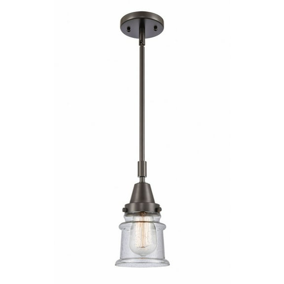 Innovations Lighting - Canton - 1 Light Stem Hung Mini Pendant In Industrial