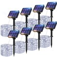 thumbnail image 1 of Guirnalda de luces solares btfarm, paquete de 8, 640 LED, 80 m, resistente al agua, 1 of 7