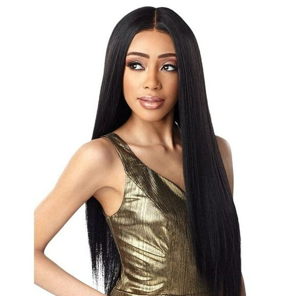 Sensationnel Butta Lace Wigs - Unit 18 Extra Wide 5 Inch Deep Parting Synthetic Preplucked Hairline Glueless Lacefront (T4/COPPER)