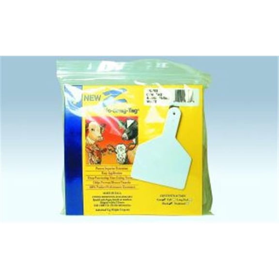 Leather CPR Blank Cow Ztags White - 53603