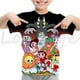 thumbnail image 5 of Camiseta de Cuphead para niños, camisetas de dibujos animados para niños y niñas, camisetas de juego de anime, camisetas de CUPHEAD, camisetas de manga corta de verano para niños, ropa, 5 of 5