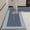 Blue, variant on L Shaped Kitchen Mat,Rugs for Kitchen Floor,Corner Kitchen Rug, 1 Piece Anti-Slip L Shape Kitchen Mat for Floor,4FT Absorbent Runner(Gray)